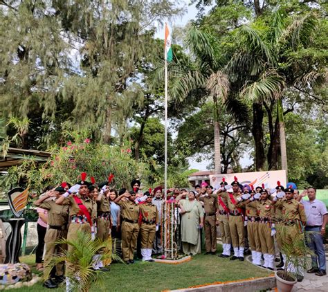 Flag Hoisting Ceremony! | Gian Jyoti Institute of Management and Technology