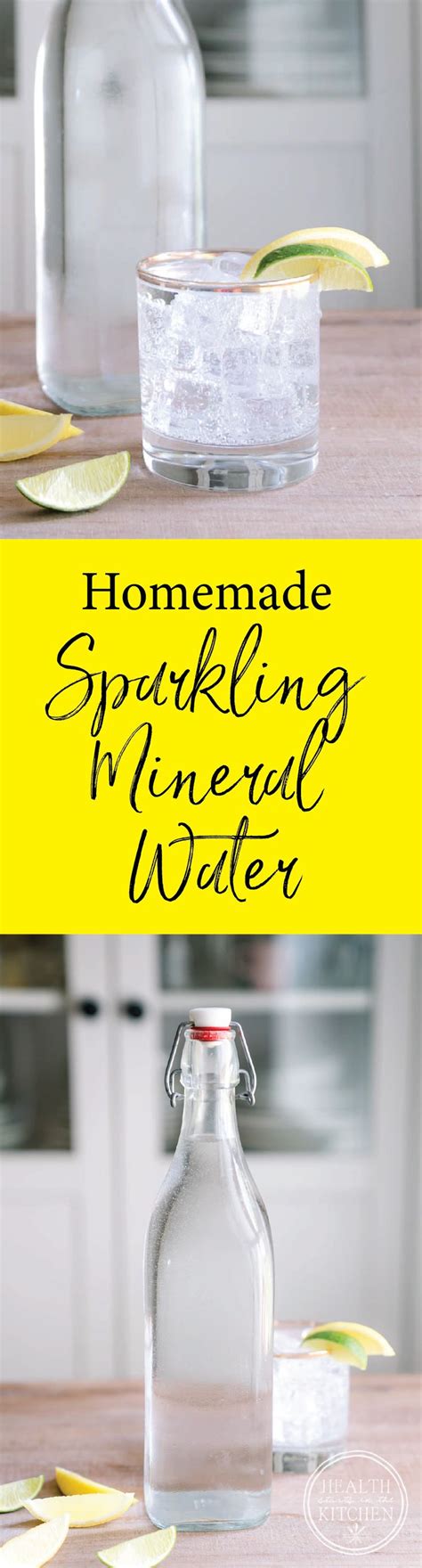 Homemade Sparkling Mineral Water https://www.healthstartsinthekitchen.com/recipe/homemade-spa ...