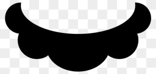 Mario Mustache Filled Icon - Moustache Clipart (#525416) - PinClipart