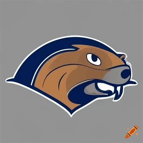 Nfl logo with beaver head on Craiyon