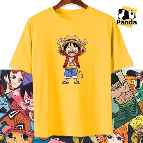 Luffy ONE PIECE T-Shirt ONE PIECE T-Shirt Luffy Shirt Unisex Asian Size Variety of colors ...