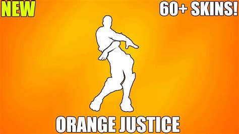 FORTNITE ORANGE JUSTICE EMOTE (1 HOUR) - YouTube | Fortnite, Justice, Orange