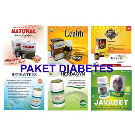 Obat Diabetes Herbal Nasa - Natural Nusantara - Nasa Stokis Center