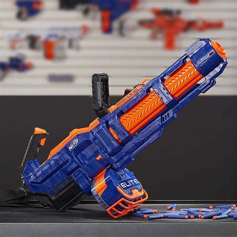 Nerf Elite Titan CS-50 Fully Motorized Toy Blaster | Gadgetsin