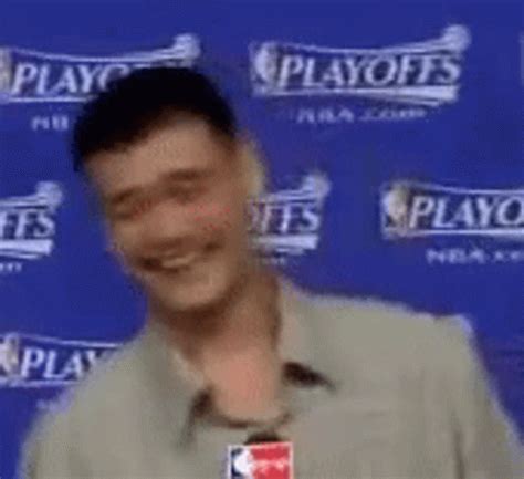 Yao Ming Laugh GIF - Yao Ming Laugh - Discover & Share GIFs