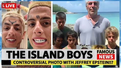 Old Pic Jeffrey Epstein Surfaces with The Island Boys when they were kids