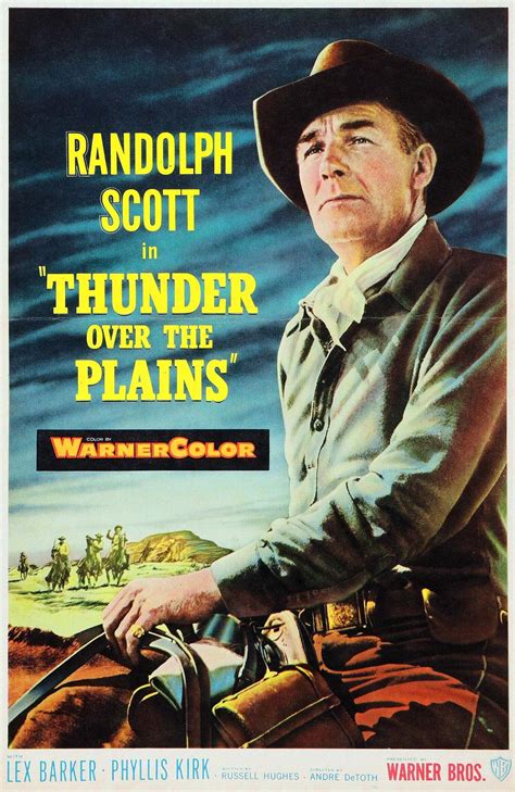 THUNDER OVER THE PLAINS Western Film, Western Hero, Great Western ...