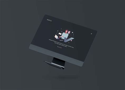 Computer Screen Mockup