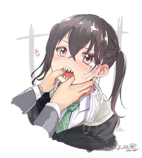 "Woah, you DO have shark teeth..." [iM@S] : plsnobulli | Shark teeth, Shark, Anime