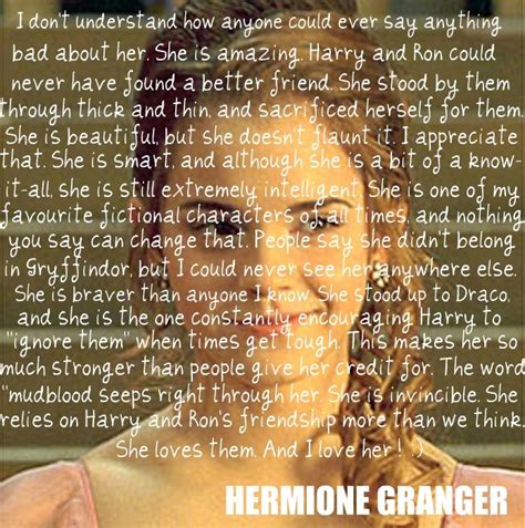 Hermione Granger Quotes. QuotesGram