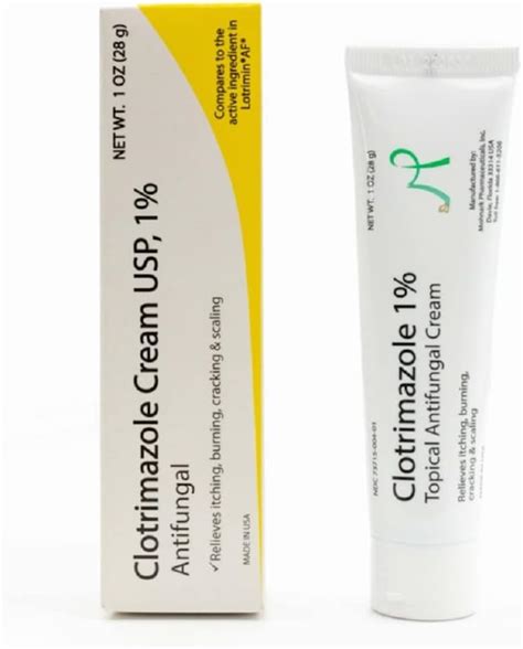 Buy Mohnark Clotrimazole Cream USP, 1% Topical Antifungal Cream, Treats ...