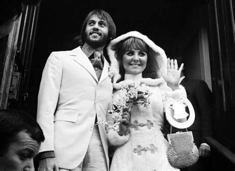 Pictures of Lulu and Maurice Gibb of the Bee Gees on Their Wedding Day ...