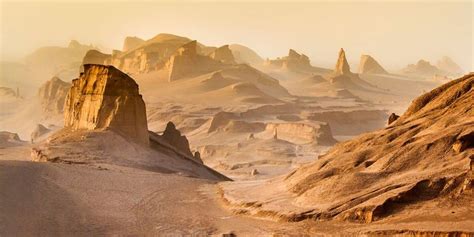 The Lut Desert, also known as Dasht-e Lut, is an extreme landscape in mo