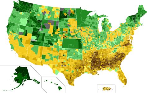 The results of the 2016 Democratic primaries [1,280 × 811]. : r/MapPorn