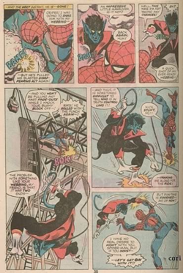 marvel - Have Spider-Man and Nightcrawler fought before? - Science Fiction & Fantasy Stack Exchange