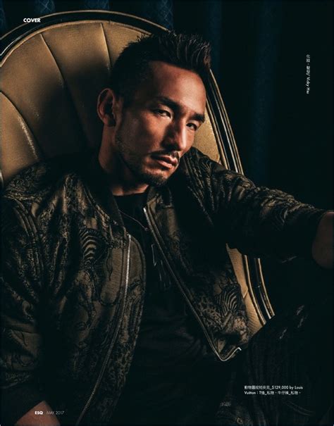 Contemporary Samurai: Hidetoshi Nakata Covers Esquire Taiwan – The Fashionisto