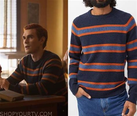 Riverdale: Season 7 Episode 3 Archie's Striped Sweater | Shop Your TV