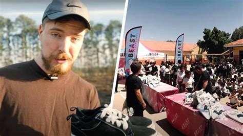 MrBeast responds to backlash after giving 20,000 kids in Africa shoes