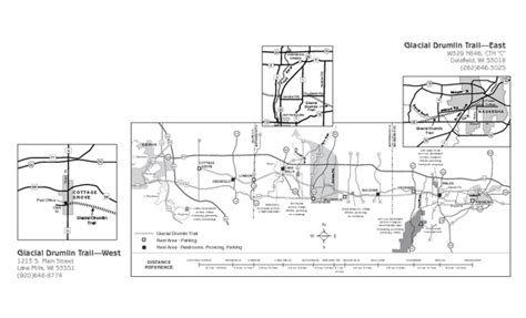 Glacial Drumlin Hike Map - Glacial Drumlin Trail WI USA • mappery