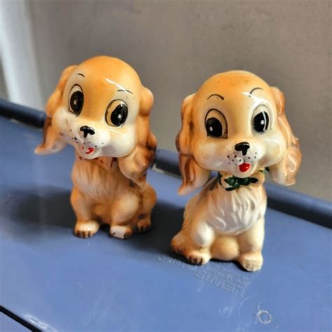 commodore | Kitchen | Commodore Vintage Glazed Puppies Dogs Puppy Dog ...