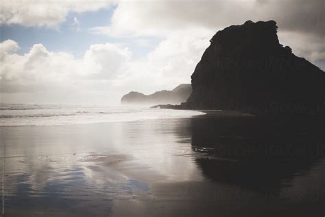 "Wild West Coast Beach In New Zealand" by Stocksy Contributor "Maximilian Guy McNair MacEwan ...