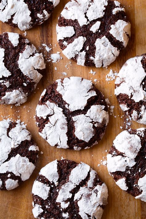 Chocolate Crinkle Cookies - Cooking Classy