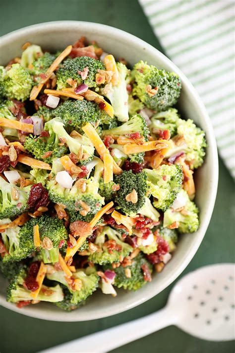 Easy Broccoli Salad - Southern Bite