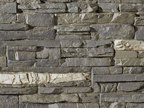 Colorado Dry Stack Stone Wall Panel - Tall Faux Stone Wall Panels, Faux ...