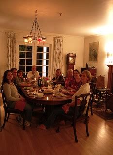 Full Dining Table | A wonderful dinner party with family, ne… | Flickr