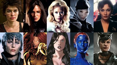 Top 10 Female Supervillains by HeroCollector16 on DeviantArt