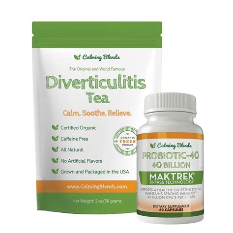 Our Diverticulitis and Diverticulotis Tea - All Natural Ingredients | Diverticulitis, Calming ...