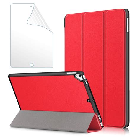 Allytech iPad 7th Generation 10.2" Case with Screen Protector Film ...