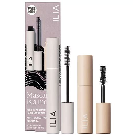 ILIA Mascara is a Mood Set: Full-Size Limitless Lash Mascara + Mini ...