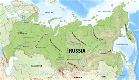 Physical Map Of Europe And Russia Best Map Collection | Images and Photos finder