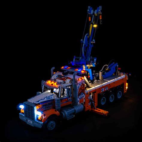 Lights for LEGO Heavy-Duty Tow Truck 42128 Light My Bricks