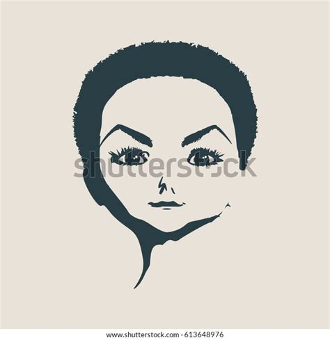 Little Girl Front View Silhouette Vector Stock Vector (Royalty Free) 613648976 | Shutterstock