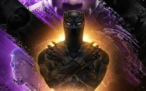 1440x900 Chadwick Boseman Black Panther Fan Art 4k Wallpaper,1440x900 Resolution HD 4k ...