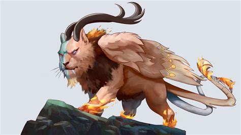 ArtStation - Fantasy lion