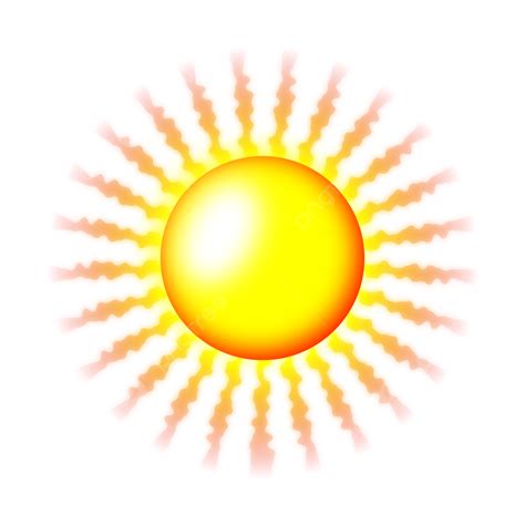 Hot Sun With Rays Cartoon Exposure Vector, Hot Sun, Sun, Sun Clipart ...