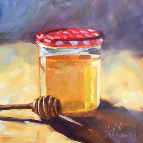 Oh, Honey | Honey art, Oil painting inspiration, Art painting