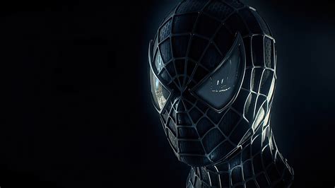 Black Spiderman Mask Wallpaper,HD Superheroes Wallpapers,4k Wallpapers,Images,Backgrounds,Photos ...