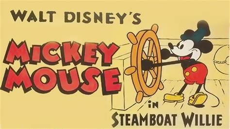 Mickey Mouse Steamboat Willie (1928) - YouTube