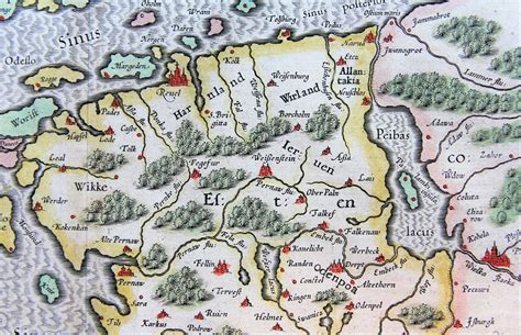 Livonia by Mercator, (1595) published by Hondius (1619) - CartaHistorica