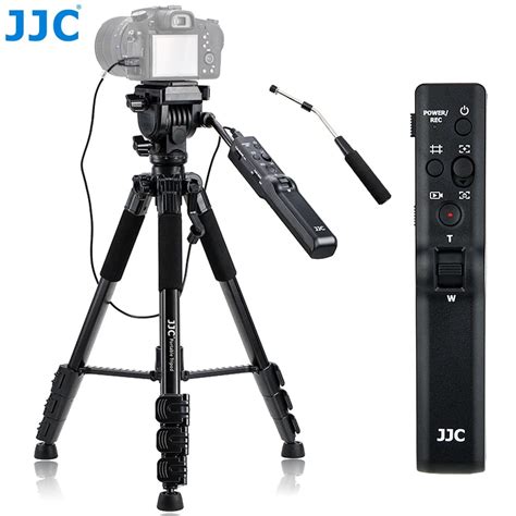 Video Remote Control Tripod For Sony Fdr-ax53 Ax43 Ax33 Hdr-cx405 Cx455 Cx440 Camcorder Handycam ...