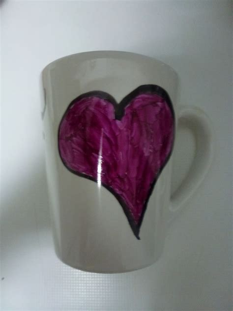 El mundo de Saandry: DIY Taza porcelana