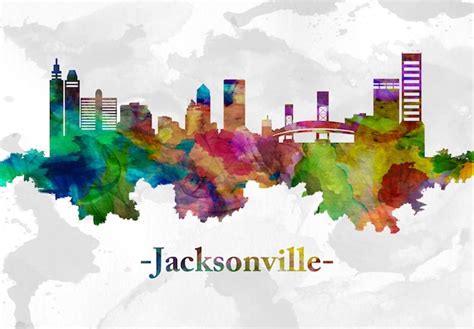 Premium Photo | Jacksonville florida skyline