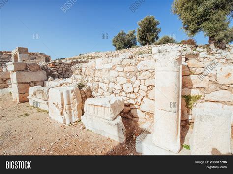 City Walls Ruins Troy Image & Photo (Free Trial) | Bigstock