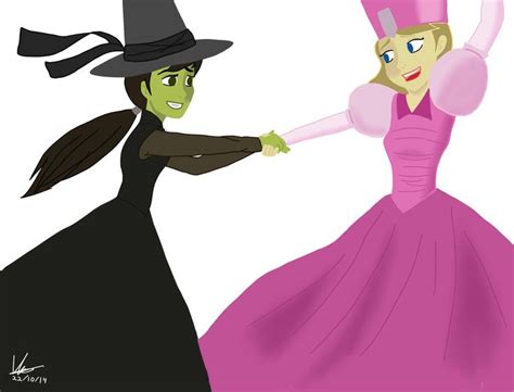 Glinda and Elphaba by PatriciaAlejo on DeviantArt | Glinda and elphaba, Glinda, The witches of oz