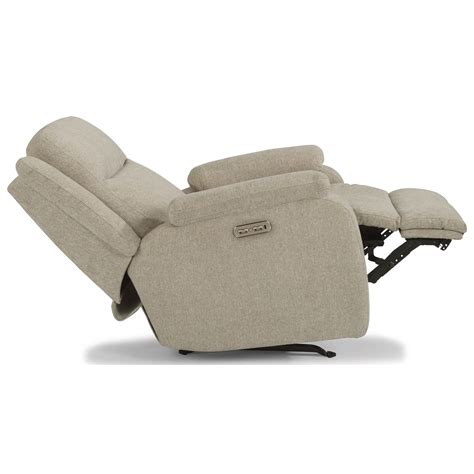 Flexsteel Magnus Casual Power Rocking Recliner with Power Headrest | Godby Home Furnishings ...