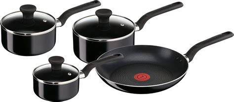 Tefal Selective 4 Piece Non Stick Pan Set Cookware Saucepan Set: Amazon.co.uk: Kitchen & Home